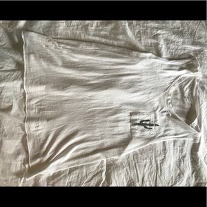 Zoe + Liv white cactus tank